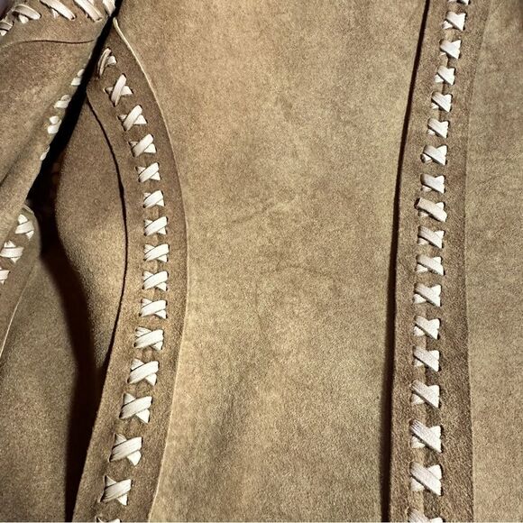 Ralph Lauren Collection ~ Spring 2011 Runway Deer Suede Leather Western Jacket - Picture 7 of 17